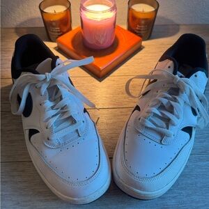 Women’s White and Black Sneakers